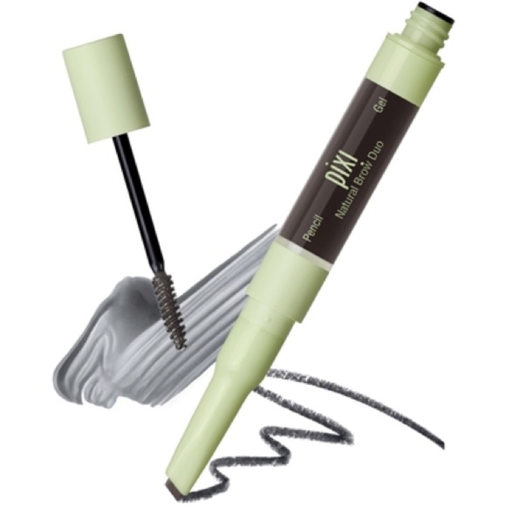 Pixi Natural Brow Duo - soft black